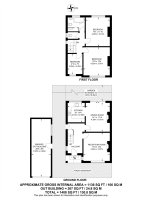 Floorplan area for info only, not for £/sq. ft valuation