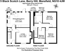 5 Black Scotch Lane, Berry Hill, Mansfield, NG18 4
