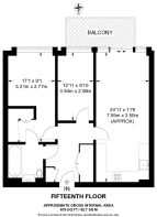 Floorplan area for info only, not for £/sq. ft valuation