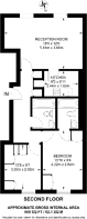 Floorplan area for info only, not for £/sq. ft valuation