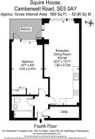 Flat 33 Squire House, 290 Camberwell Road, SE5 0AY