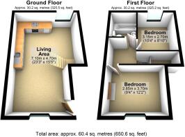 RUSHAM ROAD FLOOR PLAN 3D
