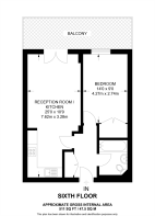 Floorplan area for info only, not for £/sq. ft valuation