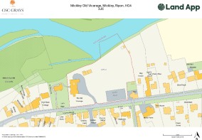Mickley Old Vicarage - Site plan
