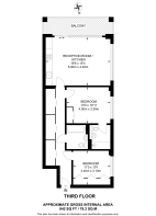 Floorplan area for info only, not for £/sq. ft valuation