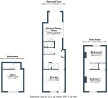 34 College Lane, Stratford Upon Avon - all floors