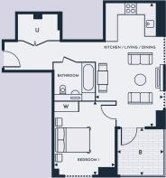 Plot floorplan
