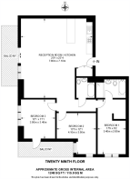 Floorplan area for info only, not for £/sq. ft valuation