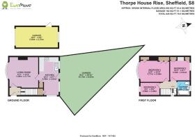 2D Floorplan and Garden