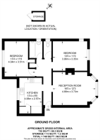 Floorplan area for info only, not for £/sq. ft valuation