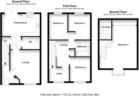 19 Lily Edge, Biggleswade - all floors.JPG