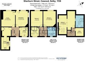 1 Sherburn Street, Cawood, Selby, YO8 3SS - Floorp