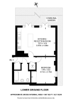 Floorplan area for info only, not for £/sq. ft valuation