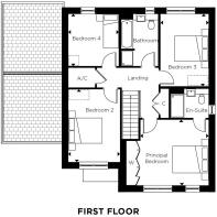 The Noakes, first floor floorplan