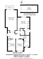 Floorplan area for info only, not for £/sq. ft valuation