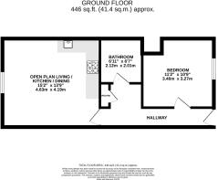 Flat7GoalLaneCO10-High floor plan