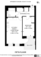 Floorplan area for info only, not for £/sq. ft valuation