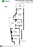 Floorplan area for info only, not for Â£/sq. ft valuation