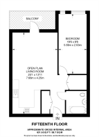 Floorplan area for info only, not for £/sq. ft valuation