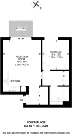 Floorplan area for info only, not for £/sq. ft valuation