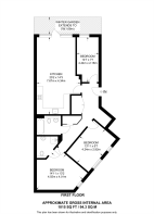 Floorplan area for info only, not for £/sq. ft valuation