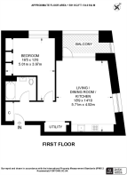 Floorplan area for info only, not for £/sq. ft valuation