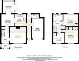 Floorplan - 14 Meadow Way, Littlehampton, BN17 6BW