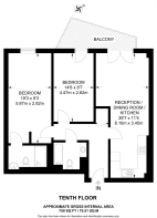 Floorplan area for info only, not for £/sq. ft valuation