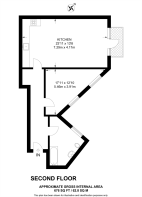 Floorplan area for info only, not for £/sq. ft valuation