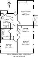 Floorplan area for info only, not for £/sq. ft valuation
