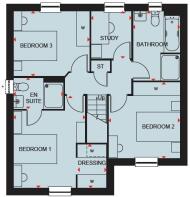 Blyford ff plan DWH Pentref Llewelyn
