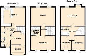 16 Mulberry Close, Conwy - all floors.JPG
