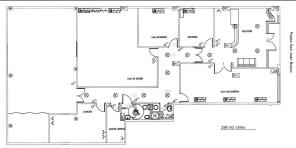Floor/Site plan 1