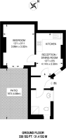 Floorplan area for info only, not for £/sq. ft valuation