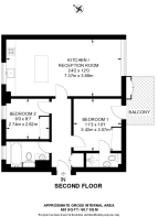 Floorplan area for info only, not for £/sq. ft valuation