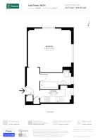 Floorplan area for info only, not for £/sq. ft valuation