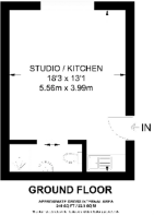 Floorplan area for info only, not for £/sq. ft valuation