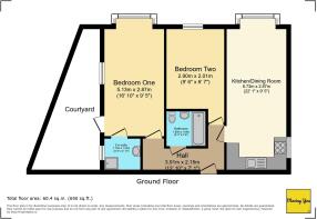 Floorplan - Flat 2 Savoy Road