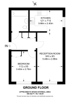 Floorplan area for info only, not for £/sq. ft valuation