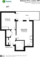 Floorplan area for info only, not for £/sq. ft valuation