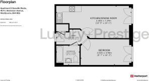 Apt 5 Granville Works - Floorplan