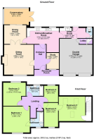 Karalee, Little Dewchurch, Hereford - all floors.P