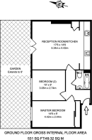 Floorplan area for info only, not for £/sq. ft valuation