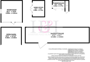 Floor plan, outbuildings