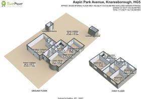 EweMove Harrogate 3D Plot Plan