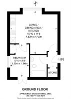 Floorplan area for info only, not for £/sq. ft valuation