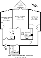 Floorplan area for info only, not for Â£/sq. ft valuation