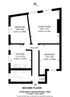 Floorplan area for info only, not for £/sq. ft valuation