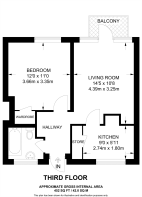 Floorplan area for info only, not for £/sq. ft valuation