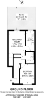 Floorplan area for info only, not for £/sq. ft valuation